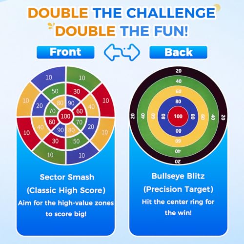 Pool Toys for Kids, Inflatable Dart Board Toss Water Game, Giant Pool Games for Kids, Swimming Pool Floats, Beach Yard Outdoor Play, Summer Party Birthday Gift 3 4 5 6 7 8 9 12 Yrs Boy Girl Teen Adult