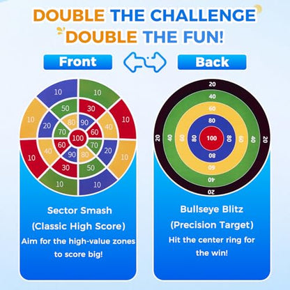Pool Toys for Kids, Inflatable Dart Board Toss Water Game, Giant Pool Games for Kids, Swimming Pool Floats, Beach Yard Outdoor Play, Summer Party Birthday Gift 3 4 5 6 7 8 9 12 Yrs Boy Girl Teen Adult