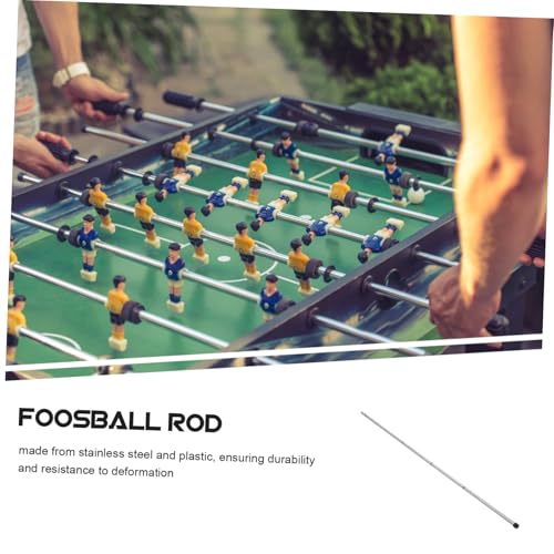UPKOCH Foosball Table Rod Replacement Heavy Duty Foosball Pole for Desk Soccer Easy Install