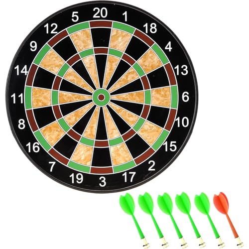 PowerTRC Magnetic Dart Board Game, Magnetic Dart Toy for Kids, Indoor - Outdoor Game Activities, Gift for Boys Girls Ages 5 6 7 8 9 10 11 12 Year Old Kids and Adults