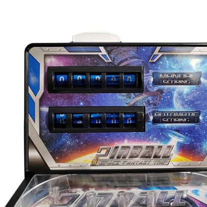 Tabletop Pinball Machine Retro Electronic Pinball Ball Shooting Game Children's Electronic Pinballs Game Machine Toy with Lights and Sounds
