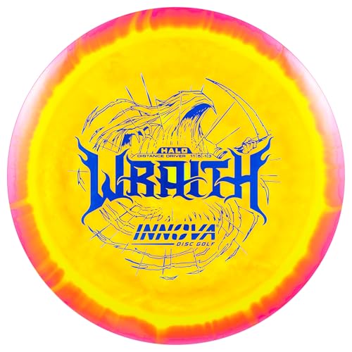 Innova Halo Star Wraith Disc Golf Distance Driver – Long and Fast Disc Golf Driver (Colors Will Vary) - size: 151-159g