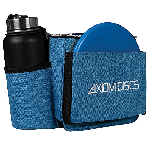 Axiom Discs Cell Disc Golf Starter Bag (Choose Your Favorite Color) - color: Heather Blue