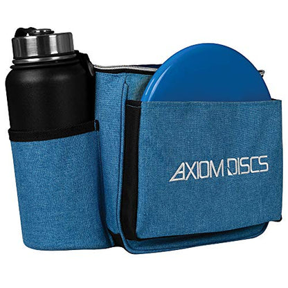 Axiom Discs Cell Disc Golf Starter Bag (Choose Your Favorite Color) - color: Heather Blue
