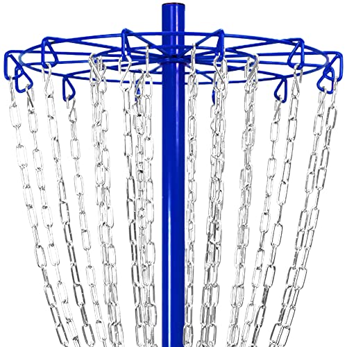 Remix Practice Basket for Disc Golf - Choose Your Color and Style - style: Double Chain - Royal Blue