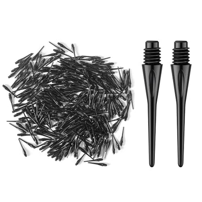 2BA Thread Soft Dart Tips, 300 Pack Plastic Dart Points Replacement, Premium Dart Accessories