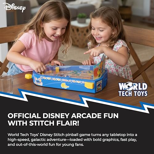 Disney Stitch Mini Tabletop Pinball Game