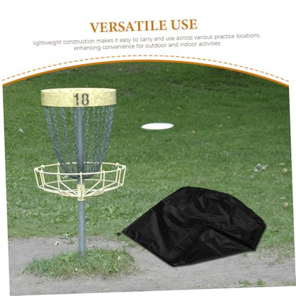 Toddmomy Disc Golf Basket Cover Oxford Shield for Year Drawstring Design for Outdoor Indoor Use Fits Standard Baskets Prevents Dust Sun Damage