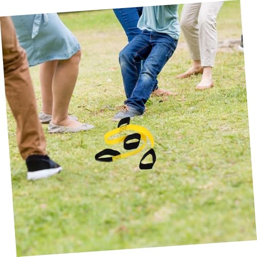 Holibanna 2Pcs Race Bands for Outdoor Team Relay Game Cooperative Group Activity for Adults for Birthday Parties Field Days and Team Building Events