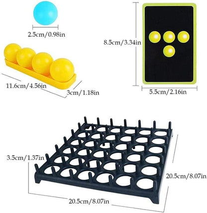 Bounce Ball Family Party Game and Jumping Ball Tabletop Game Toys Desktop Activate Bouncing Ball Game for Adults and Kids