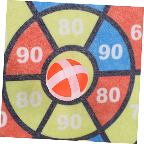 Lightweight Portable Boys and Girls Dartboard 1 Set Sticky Ball Game Enhance Hand-Eye Coordination