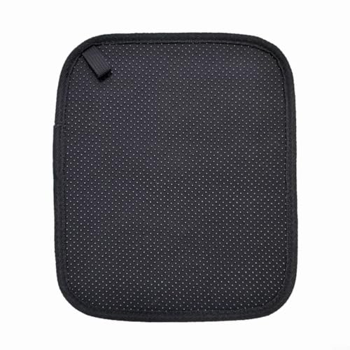 Bowling Ball Towel with Grip Beads, Microfiber Cleaner for Oil and Lane Conditioner, 10x8 Inches Reusable Pad for Gym and Alley, Black(Black) - color: Black