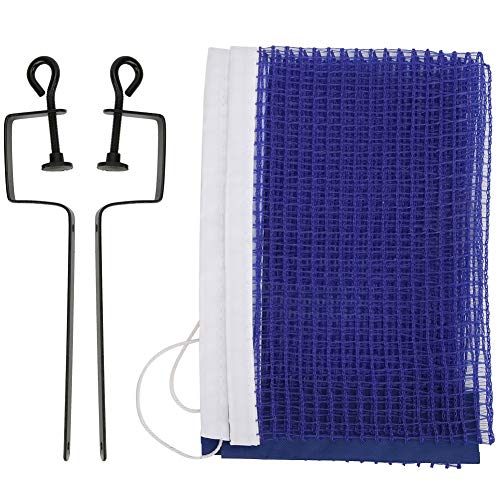 plplaaoo Portable Polyester Tennis Table Net with Fixing Bracket for Easy Installation and Stable Performance Suitable for Indoor and Outdoor Use