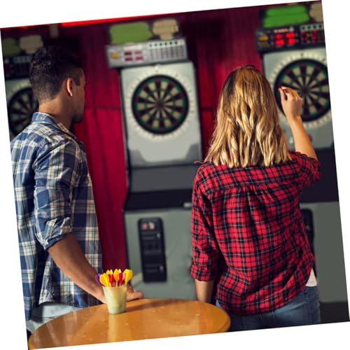 Mikikit 12pcs Electronic Dart Tips Set Random Accessories for Boys and Girls and Adults and Easy to Use for Indoor and