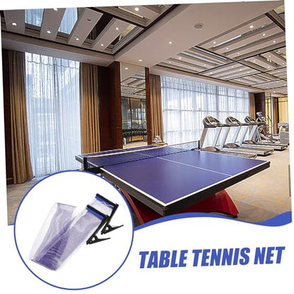 VICASKY 1set Outdoor Table Tennis Net with Rack Easy to Install for Backyard Games and Family Fun Portable Table Tennis Equipment
