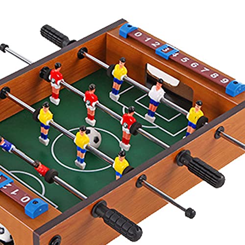Mini Foosball Table, Foosball Table, Portable Mini Table Football 12mm Tabletop Soccer Game for 2 to 4 People Parent Kids Toys for Adults and Kids