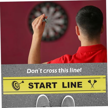 Dart Throwing Line Marker Enhanced Game Experience Visible Floor Supplies for Parties