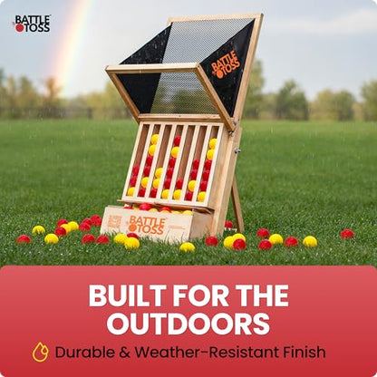– Indoor/Outdoor Toss Game for Adults & Kids | Fast-Paced Strategy Game for Parties, Tailgates, BBQs & Game Nights | Wall-Mount or Floor Play