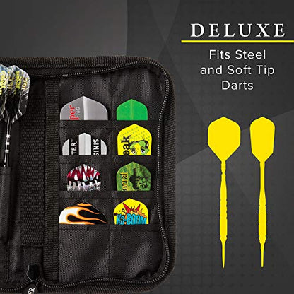 Casemaster Deluxe 6 Dart Nylon Storage/Travel Case - color: Black