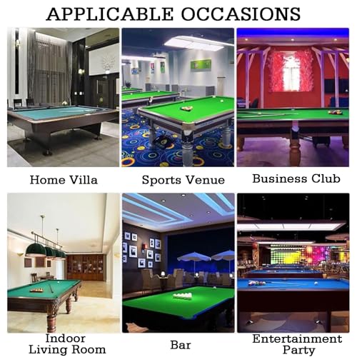 Portable Billiard Cue Holder,Freestanding Pool Cue Display Rack,can Hold Billiard Balls and a Tripod,for Game Room Club(Walnut) - color: Walnut