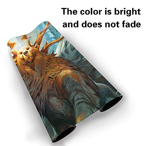 Board Game TCG Playmat Table Mats Games Size 60X35 cm Mousepad Compatible for MTG CCG RPG Trading Card Game (AYULA, Queen Among Bears) - color: Ayula, Queen Among Bears