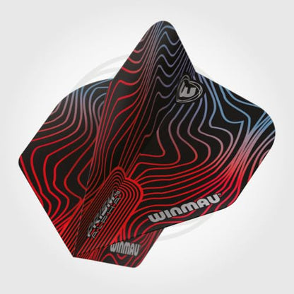 WINMAU Prism Alpha Solar Design Dart Flight Packs - 3 sets per pack (9 flights in total)