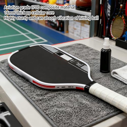 SUNGOOYUE Ball Paddle, Table Tennis Racket Ball Paddle 16mm PP Cellular Core Vibration Absorbing Strong Power and Spin Surface for Enhanced