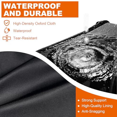 Arcade Machine Cover,Heavy Duty Waterproof 600D Oxford Outdoor Protection Covers for Electronic Game Machine and Full Size Video Game , Black(Black, 27*20*57in) - size: 27*20*57in
