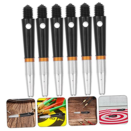 ibasenice Accessories Throwing Rotate Stems Short Shafts Soft Tip Flying Shaft Wear-Resistant Poles Replaceable