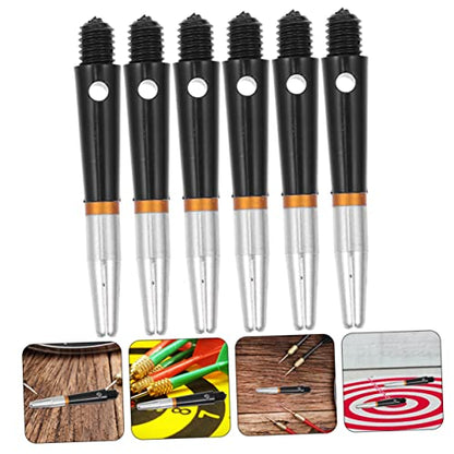 ibasenice Accessories Throwing Rotate Stems Short Shafts Soft Tip Flying Shaft Wear-Resistant Poles Replaceable