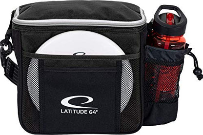 D·D DYNAMIC DISCS Latitude 64 Slim Disc Golf Bag | Introductory Disc Golf Bag | Great for Beginners and Casual Disc Golf Rounds | Lightweight and Durable Frisbee Golf Bag | 8-10 Disc Capacity - color: Black