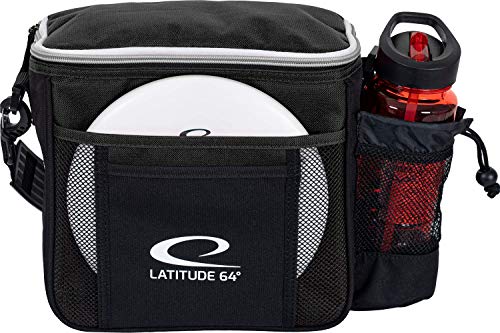 D·D DYNAMIC DISCS Latitude 64 Slim Disc Golf Bag | Introductory Disc Golf Bag | Great for Beginners and Casual Disc Golf Rounds | Lightweight and Durable Frisbee Golf Bag | 8-10 Disc Capacity - color: Black