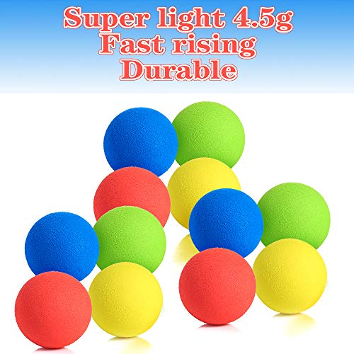 Pllieay 2.4 Inch Soft Foam Balls, Lightweight Mini Indoor Toys Play Balls for Safe Fun, Birthday Party for Boys and Girls - style: 12