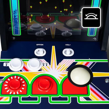 Arcade Classics - Atari Centipede Counter Series Game Machine, 5 Games, 8" Liquid Crystal Screen - Mini Cabinet, Portable Gaming, Retro, Countertop Console, Basement Decoration, Man Cave - style: Centipede Counter Series