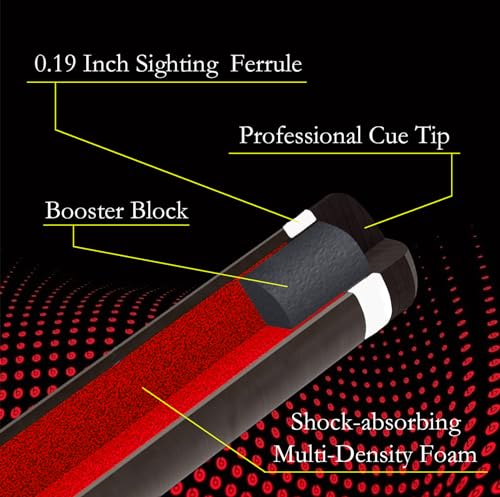 Carbon Fiber Pool Cue,11.8mm/12.5mm Low Deflection Cue Stick,Professional Pool Stick with Case - color: Bird Eye Maple_Grey, size: 12.5mm