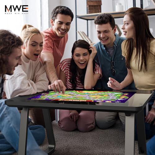 MWE 32 Inch Game Table, Multifunctional Touchscreen Table, Detachable Interactive Display for Indoor Entertainment, Meetings & Education, Android 13, 8+128GB