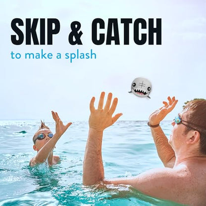 Activ Life The Ultimate Water Skip Balls, Water Bouncing Ball for Swimming Pool, Beach Toys for Friends, Family, Kids and Adults - style: Sharks