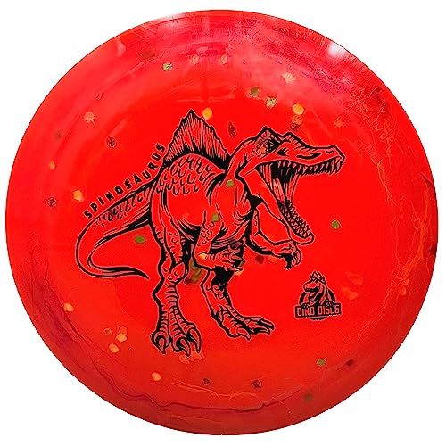 Spinosaurus Disc Golf Distance Driver for Children and Novice Players | Ultra Lightweight | Made by Dino Discs