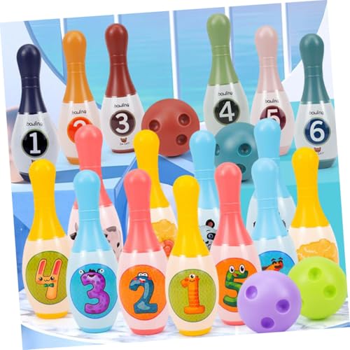 Bowling Indoor Sports for Bowling Pins and Balls Develop Hand-Eye Coordination and Counting Skills for Boys