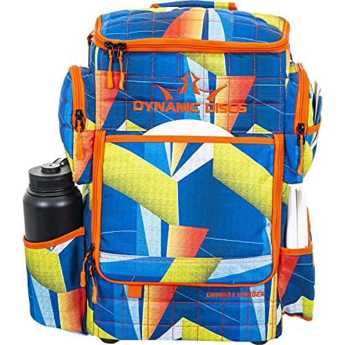 Dynamic Discs Combat Ranger Disc Golf Backpack | Large Bag w/Putter Pouch | 20+ Discs Capacity | Disc Golf Accessories - color: Toucan