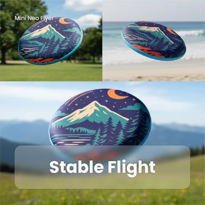 Soft Flying Disc Toy, Mini Lightweight SBR Foam Flyer, Flexible Safe Catch Flying Disc for Indoor Outdoor Play - style: B