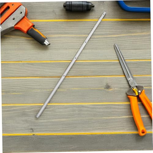 Table Soccer Machine Operation Pole Replacement Steel Rod with Comfortable Metal Handle Ergonomic Football Table Accessory for Foosball Game Long Suitable for Adult
