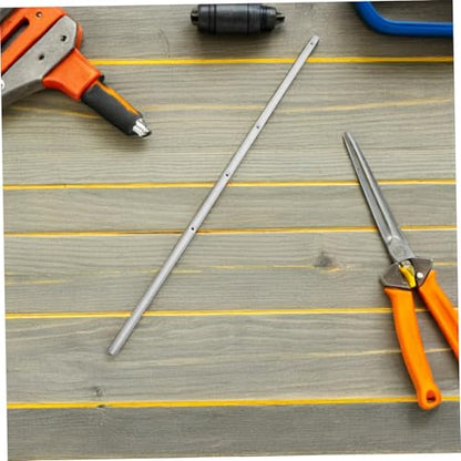 Table Soccer Machine Operation Pole Replacement Steel Rod with Comfortable Metal Handle Ergonomic Football Table Accessory for Foosball Game Long Suitable for Adult