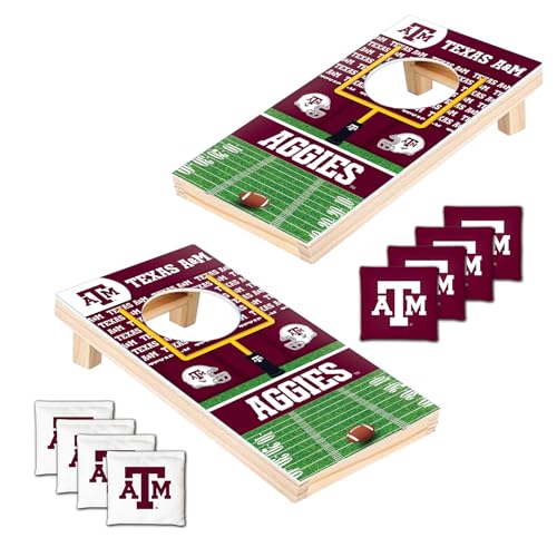 MasterPieces NCAA Syracuse Orange Tabletop Cornhole Game - Home Decor - style: Texas A&M Aggies