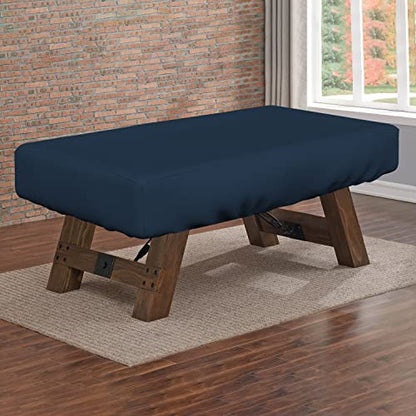 Covers & All Air Hockey Table Covers, Made of 12 Oz Waterproof & UV-Resistant Cover Max Fabric, Suitable for Indoors/Outdoors (88" W x 44" D x 15" H, Blue) - color: Blue