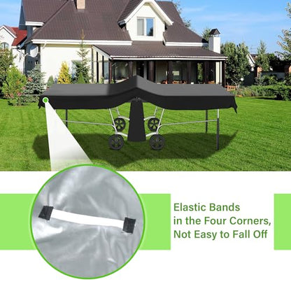 Invech Ping Pong Table Cover for Universal 9x5 FT Tables, Waterproof Ping Pong Table Cover for Outdoor & Indoor