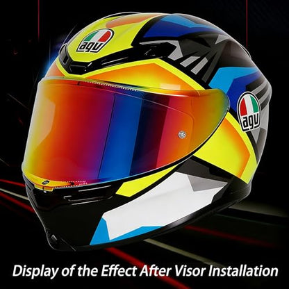 AGV K6 and K6S Visor (Gradient Red) - color: Gradient Red