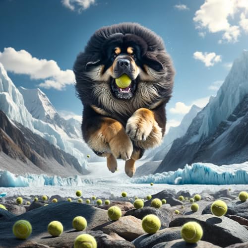 VIV Advanced Tennis Balls Bulk, 30/50/100+ Pack Practice Balls Pressure Bouncing 53in High Durable, Official Size Pet Dog Playing Ball, Good for Tennis Training Machine & Kids Play on All Courts