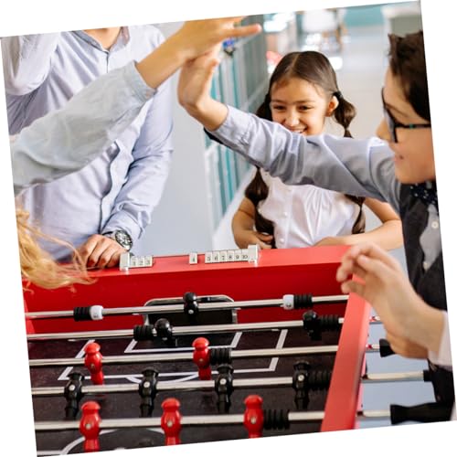 VOSAREA 3pcs Table Soccer Rod Replacement Iron Operation Pole for Foosball Game Accessory