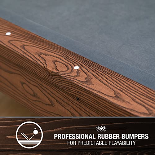EastPoint Sports Dunhill Billiard Tables Bar-Size Pool Table – Perfect for Family Game Room, Adult Rrec Room, Basements, Man cave, or Garage - style: Dunhill w/Accessories